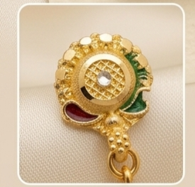 2 Rajwada AD-Studded Royal Sui-Dhaga Earrings - Image 4