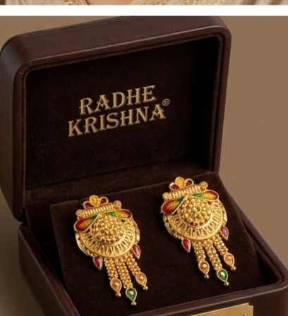 3 Rajwada Shahi Meenakari Multi-Color Chakra Tops