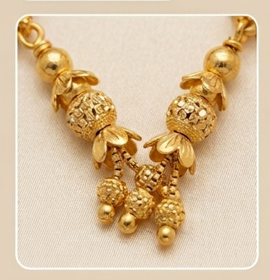 3 The Royal Malwa Jaali-Work Long Hanging Jhumka - Image 5