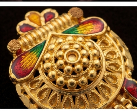4 Rajwada Shahi Meenakari Multi-Color Chakra Tops - Image 2