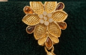 4 Rajwada Blossom-Crest Traditional Palace Jhumka - Image 5