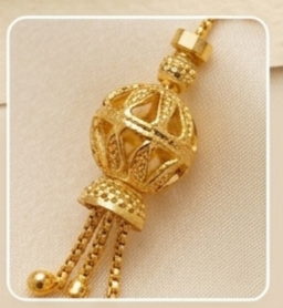 6 The Royal Malwa Jaali-Work Long Hanging Jhumka - Image 3
