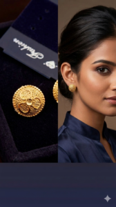 SIMPLE BUT ROYAL EAR STUDS Gemini Generated Image Ldywcpldywcpldyw 168x300