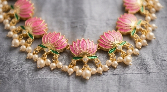Aura Lotus choker - Image 2