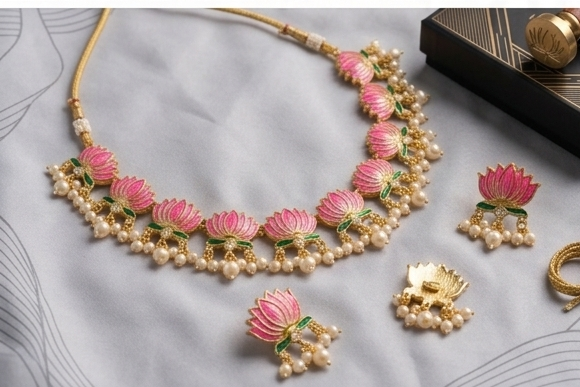 Aura Lotus choker - Image 5